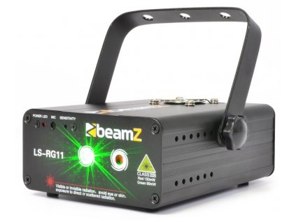 Laser-RG11rt/gn Lasereffekt BeamZ Multicolor