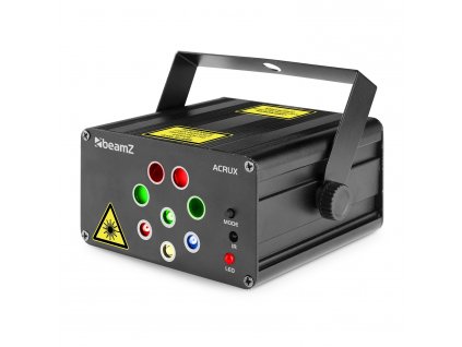 Acrux-Laser-RGBW Quatro Laser System mit Fernbedienung und Soundsteuerung