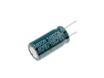 Kondensator elektrolytisch geringe Impedanz 1500uF/10V RM 5mm SMLI-VB1500/10
