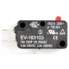 ECE Mikroschalter 16A/250VAC 3,92N 0,6A/125VDC Stößel V9-2011-BB