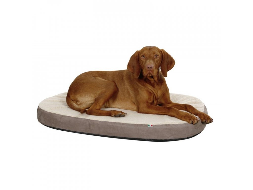 Zdravotní matrace pro psy z paměťové pěny, oválná, 72 x 52 x 8 cm (Varianta oválná, 72 x 52 x 8 cm)
