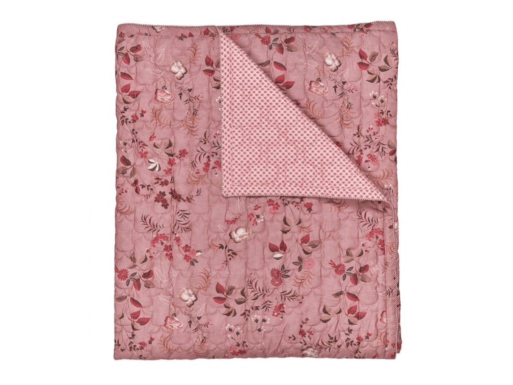 přehoz na postel tokyo bloosom růžový