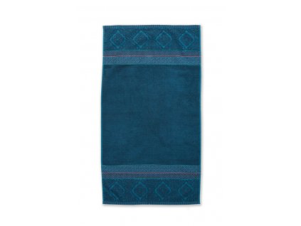 ručník soft zellige tmavě modrý 30x50 pip