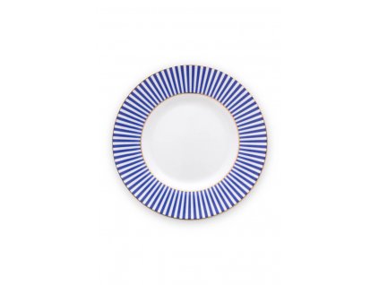 pip studio talířek Royal stripes 112 cm modrý