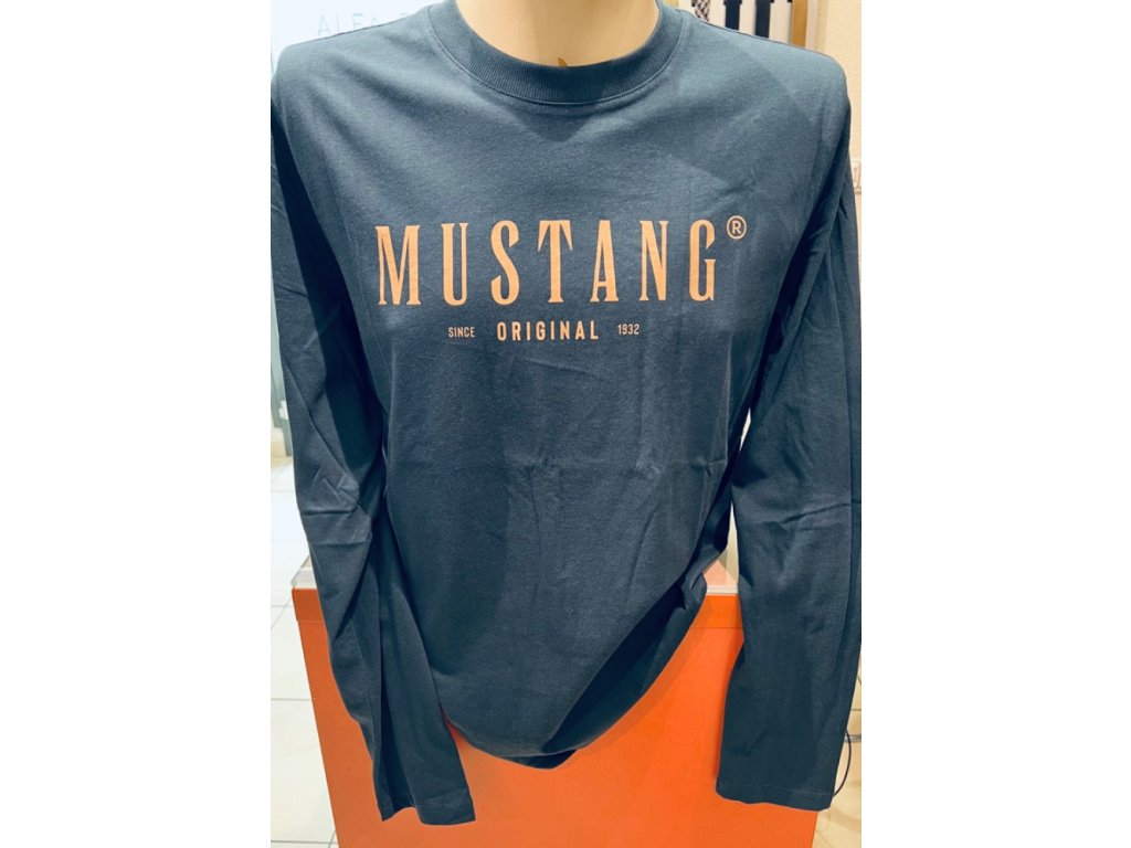 Mustang - pánské triko - dlouhý rukáv