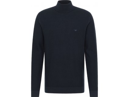 Herren Sweater Rollkragenpullover Mustang blau 1012796 5323 1B