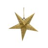 Star Lantern, papírová hvězda 75cm, zlatá