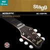 Stagg AC-12ST-PH, sada strun pro 12-ti strunnou kytaru, extra light