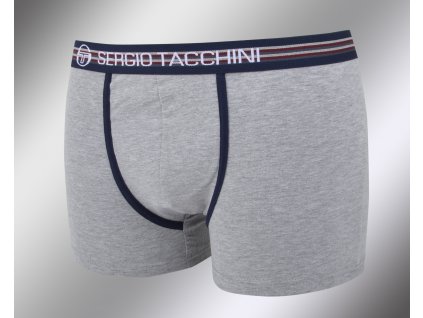 Pánské vzorované boxerky 18489 grigio Sergio Tacchini