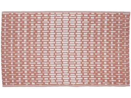 Venkovní vzorovaný koberec SARA pomerančová