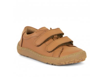Froddo dětské kožené barefoot boty Base - Cognac