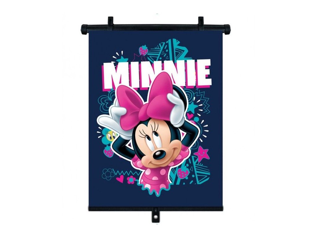 Sluneční clona Roletka Minnie Mouse 1 ks