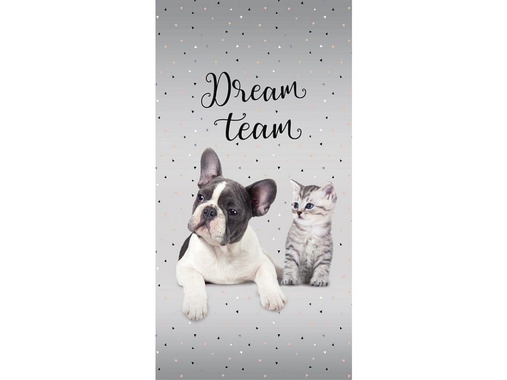 Osuška Sweet Animals Dream Team 70/140