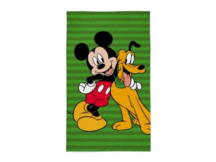 DETEXPOL Dětský ručník Mickey a Pluto Bavlna - Froté, 50/30 cm