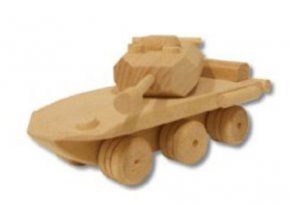 Dřevěná hračka -tank D104