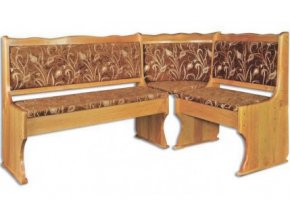 Dřevěná jídelní rohová lavice MASIV BM111 z borovice