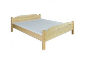 Dřevěná masivní postel 160x200 cm MASIV101 borovice masiv-při