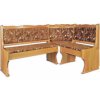Dřevěná jídelní rohová lavice MASIV BM111 z borovice