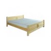 Dřevěná masivní postel 160x200 cm MASIV 115 borovice masiv-přirodní