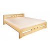 Dřevěná masivní postel 180x200 cm MASIV 117 z borovice