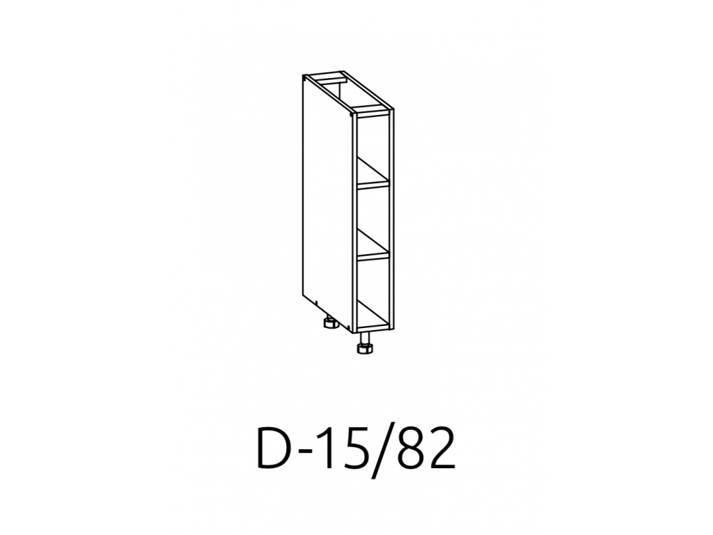 D-15/82 dolní skříňka kuchyně Plate