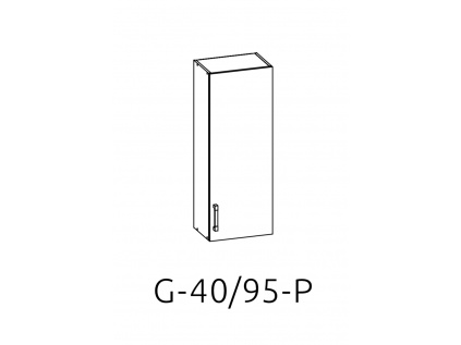 G-40/95 P (L) horní skříňka kuchyně Edan