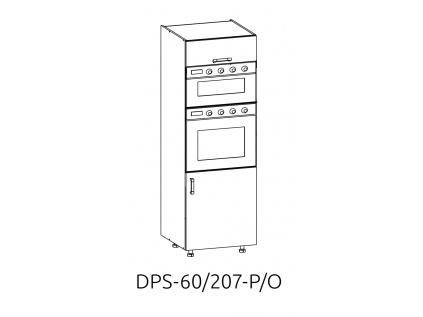 DPS-60/207-P(L)/O dolní skříňka pro vestavné spotřebiče kuchyně Edan