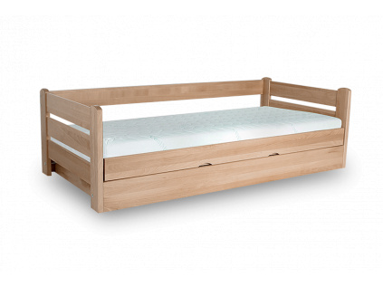 Dřevěná postel Mario