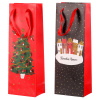 Taška dárková papírová vysoká, mix 2, cena za 1 ks, vánoční motiv - SF1361-VI