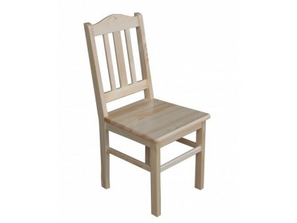 Jídelní židle z masivu PALOMA KRZ03 (Barevné provedení Bílá)