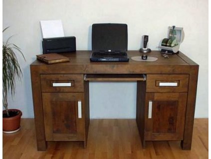 Břízový psací stůl MAURA  B1 (Barevné provedení Přírodní)
