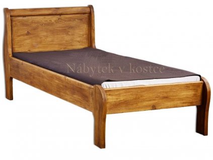 Rustikální postel MEXICANA ACC3 (Rozměry 90x200cm)