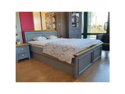 Manželská postel PROVENCE L3P 120x200 cm