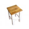 Dřevěný taburet SWEET HOME SIL02 30x30 cm