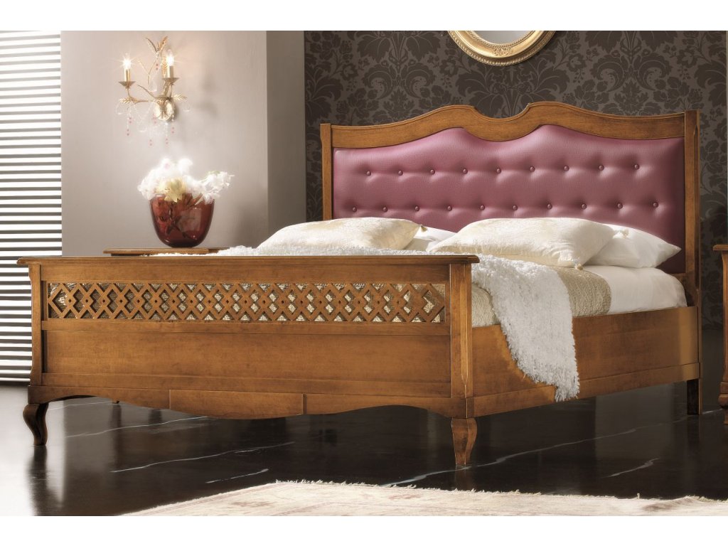Rustikální postel 160x200 cm VAGH026 160