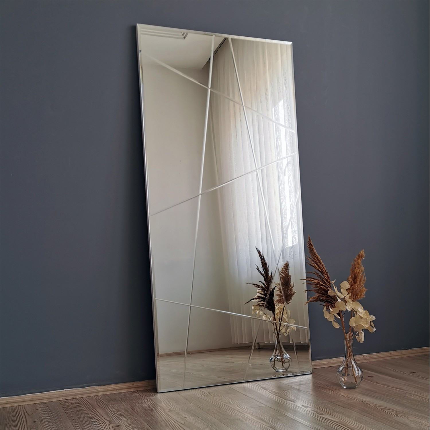 ASIR Dekorativní zrcadlo A331D stříbrné