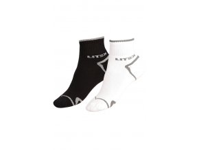 LITEX Sportovní ponožky polovysoké 9A009 - černá