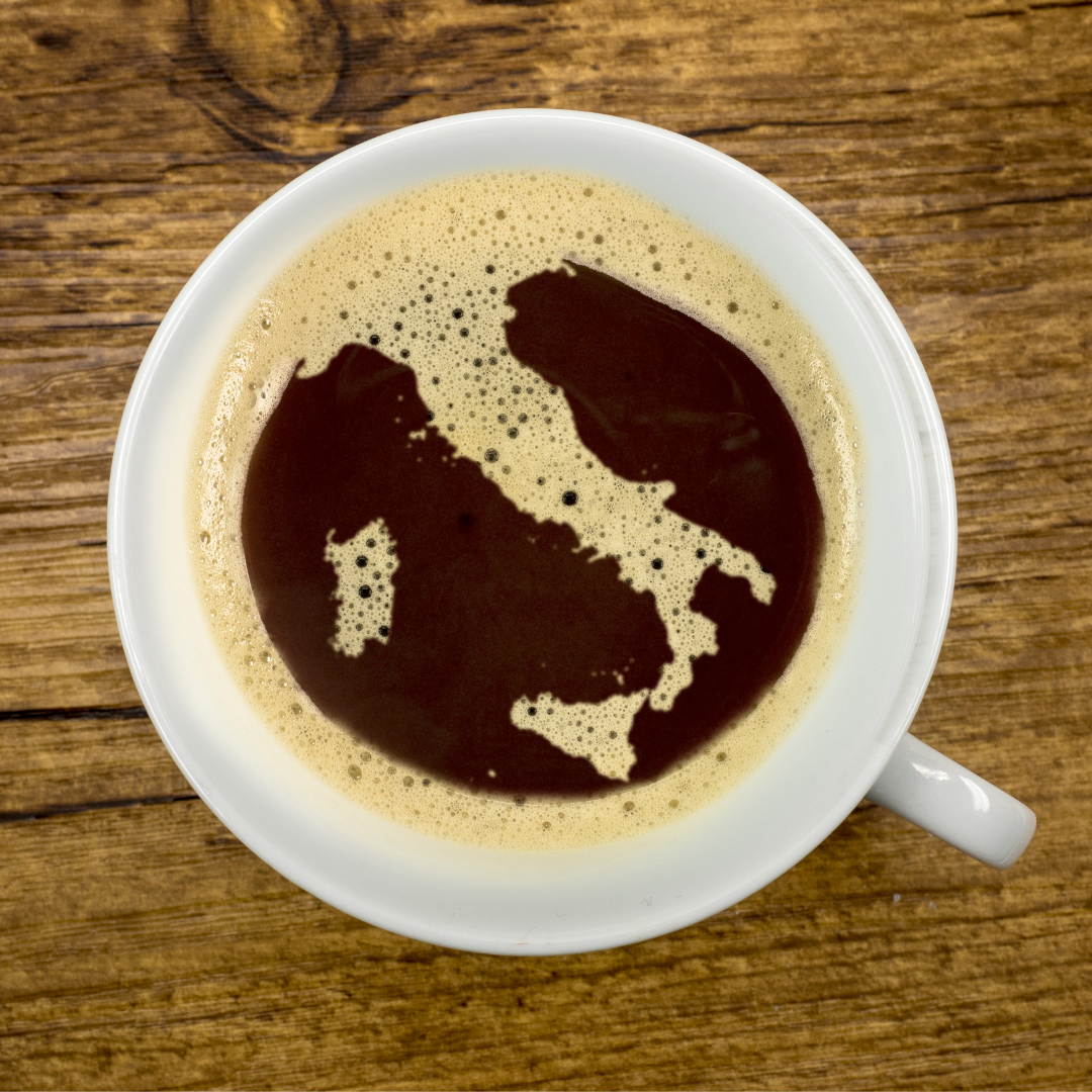 Kde se pěstuje italská káva?