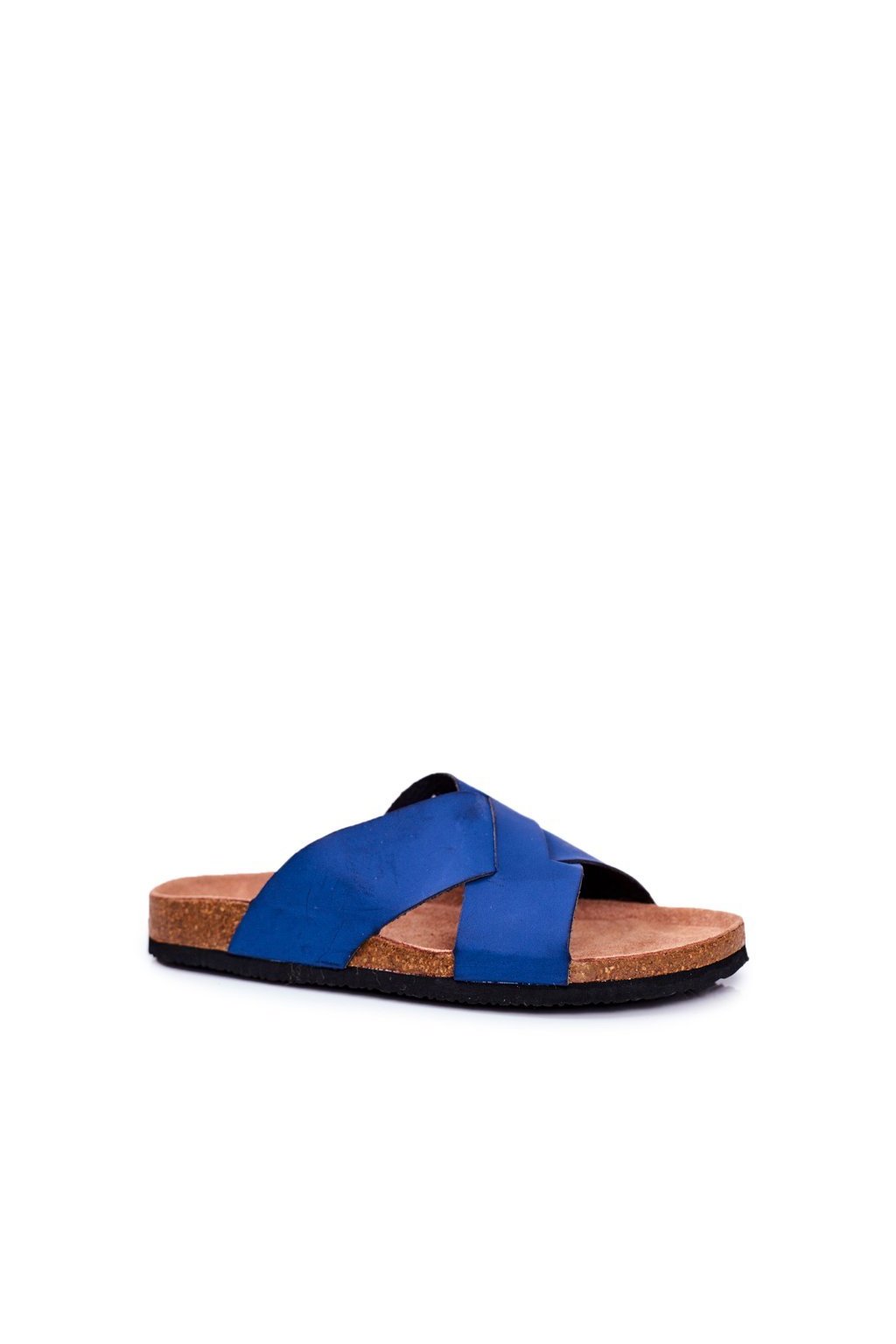 Pánske šľapky farba modrá kód obuvi DD174602 NAVY