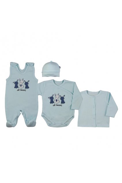 4-dielna dojčenská súprava Koala Rabbit blue