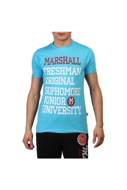 Pánske tričko Marshall Original tyrkysové (Veľkosť S,)