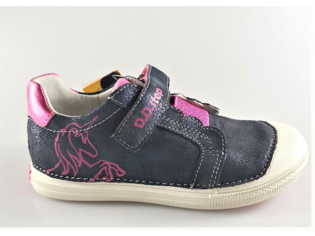 Detská kožená obuv D.D.Step 049-969 CL