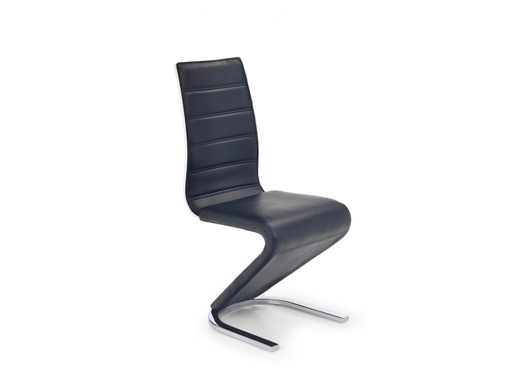 K194 židle černá/bílá