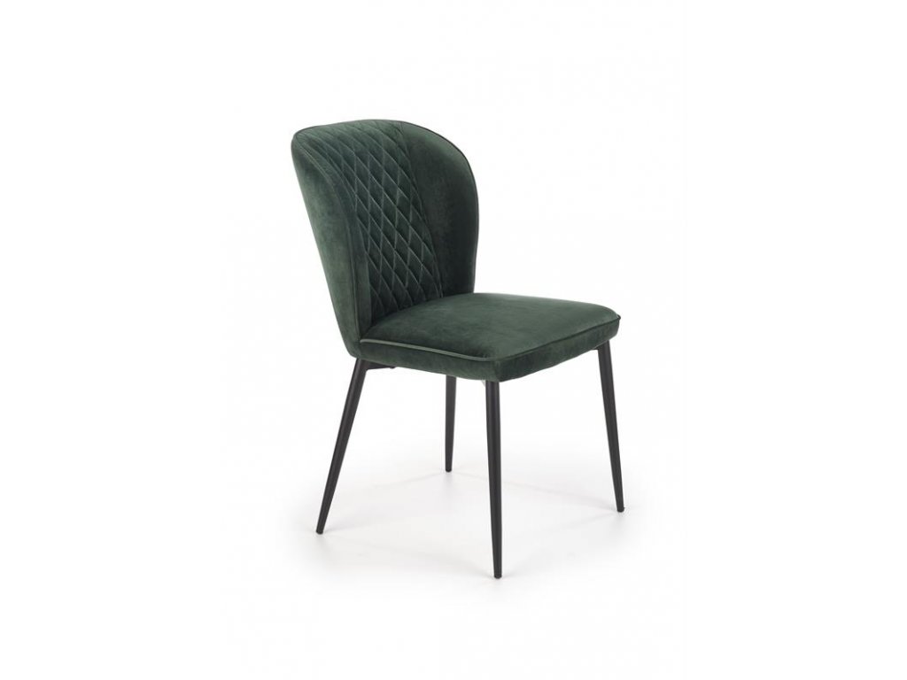 K399 židle tmavě zelená