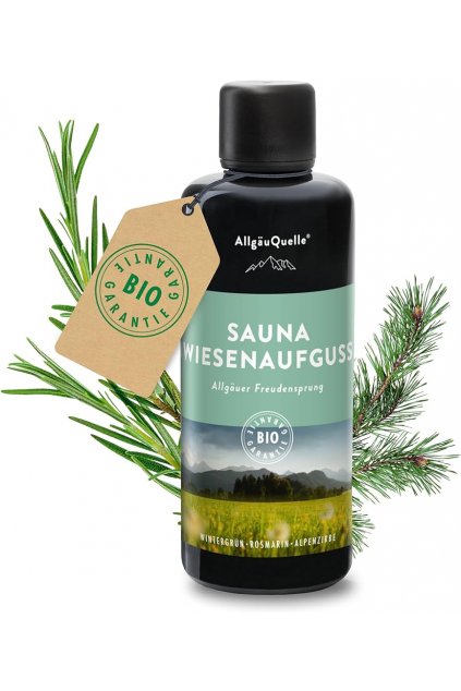 AllgäuQuelle vůně do sauny nálev se 100% bio 100ml