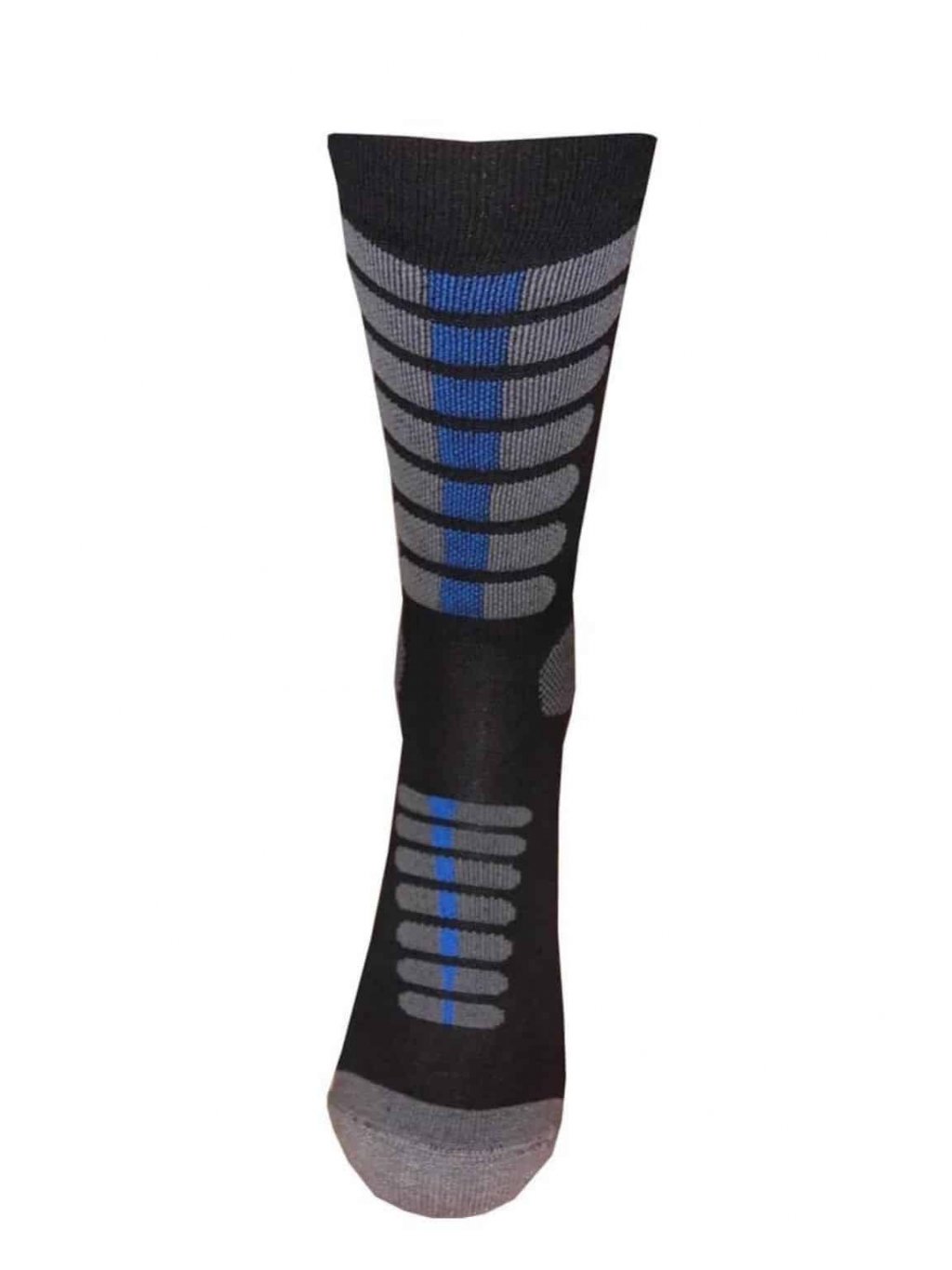 Speciální vysoké moto ponožky se stříbrem nanosilver (Velikost L 43/46)