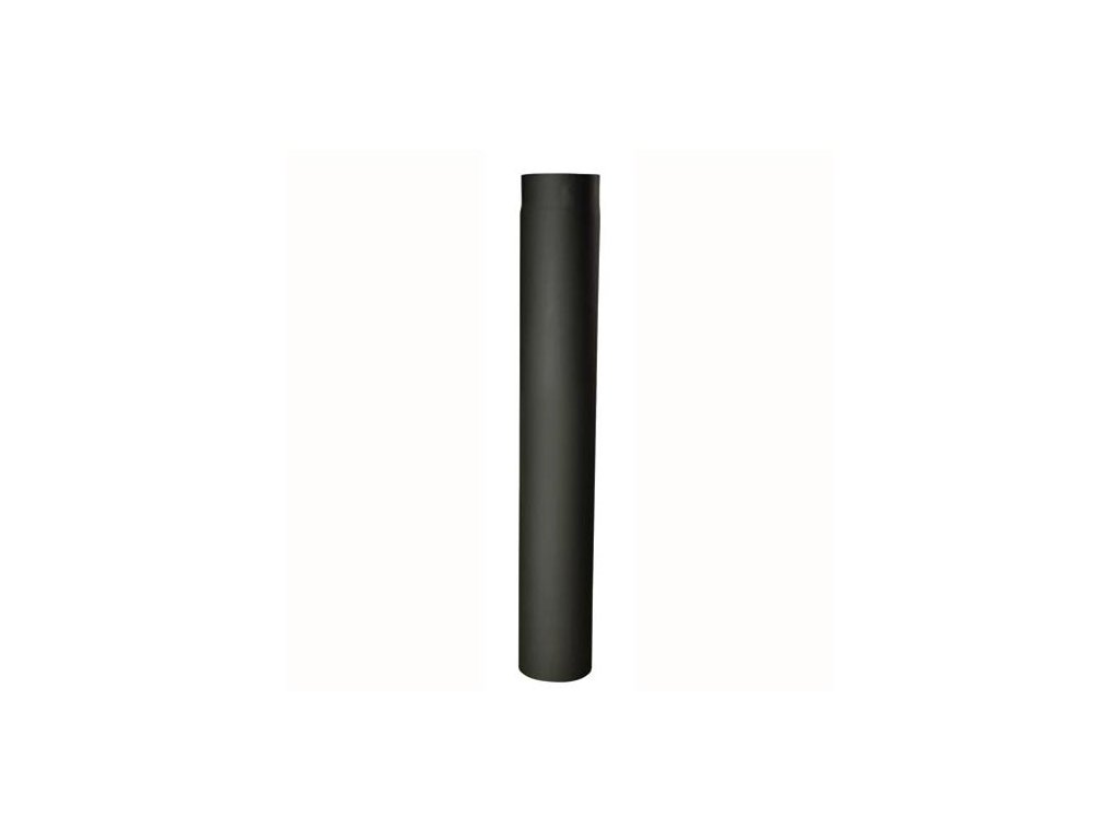 Roura kouřová 120mm/1000 t.1,5mm ČER (654135)