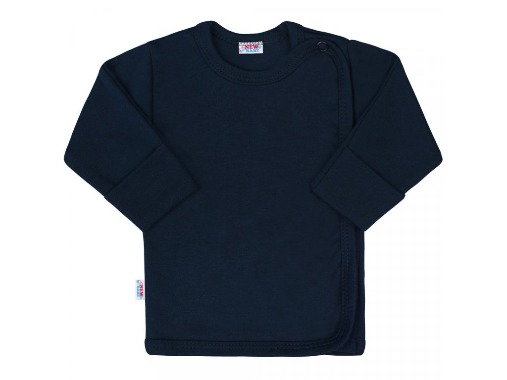 Kojenecká košilka New Baby Classic II tmavě modrá (Velikost 68 (4-6m))