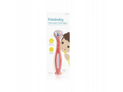 Zubní kartáček Fridababy 3D růžový