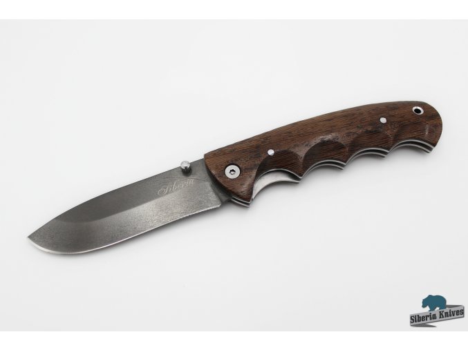 Zavírací ručně sestavený nůž z oceli ch12mf (čsn 195772) Baribal